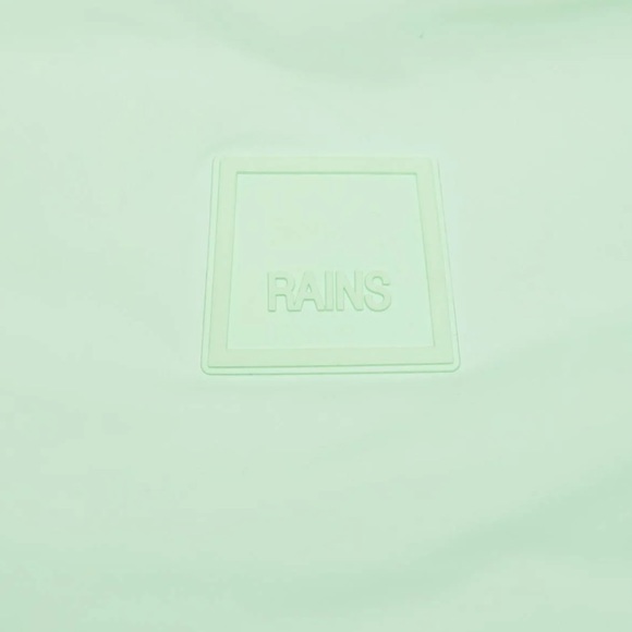 NWT RAINS $140 Waterproof Loop Shopper Mini in Mineral Blue/Green - Picture 3 of 10